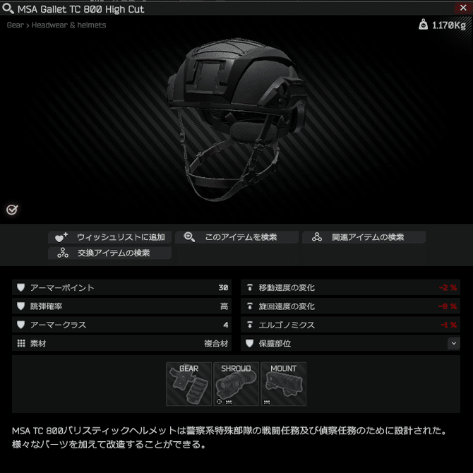 Tarkovでコスパの良いオススメ装備を紹介する 防具、バック編｜ブルカニロ