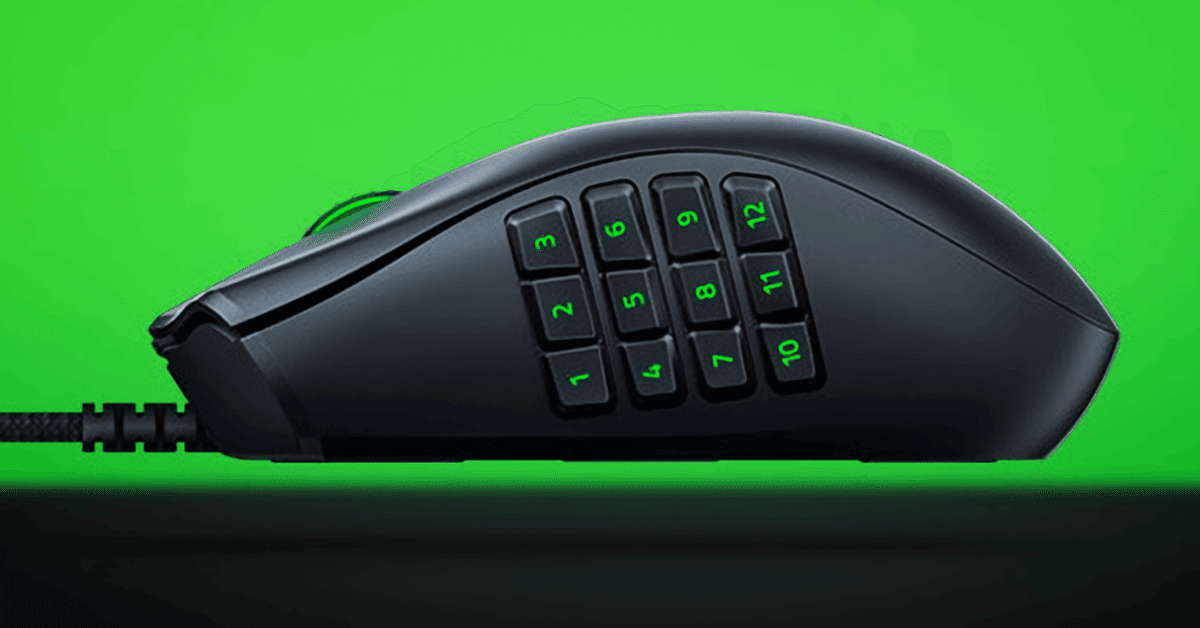希少 黒入荷！ 多ボタンマウス「RAZER NAGA X」をレビューしてみた｜たっきぃ マウス・トラックボール