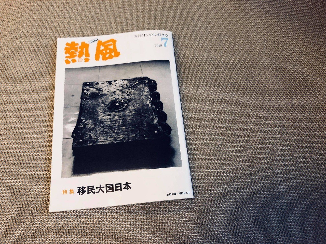 スタジオジブリの月刊誌 熱風 に批評文 移民という亡霊 を寄稿しました 望月優大 Note