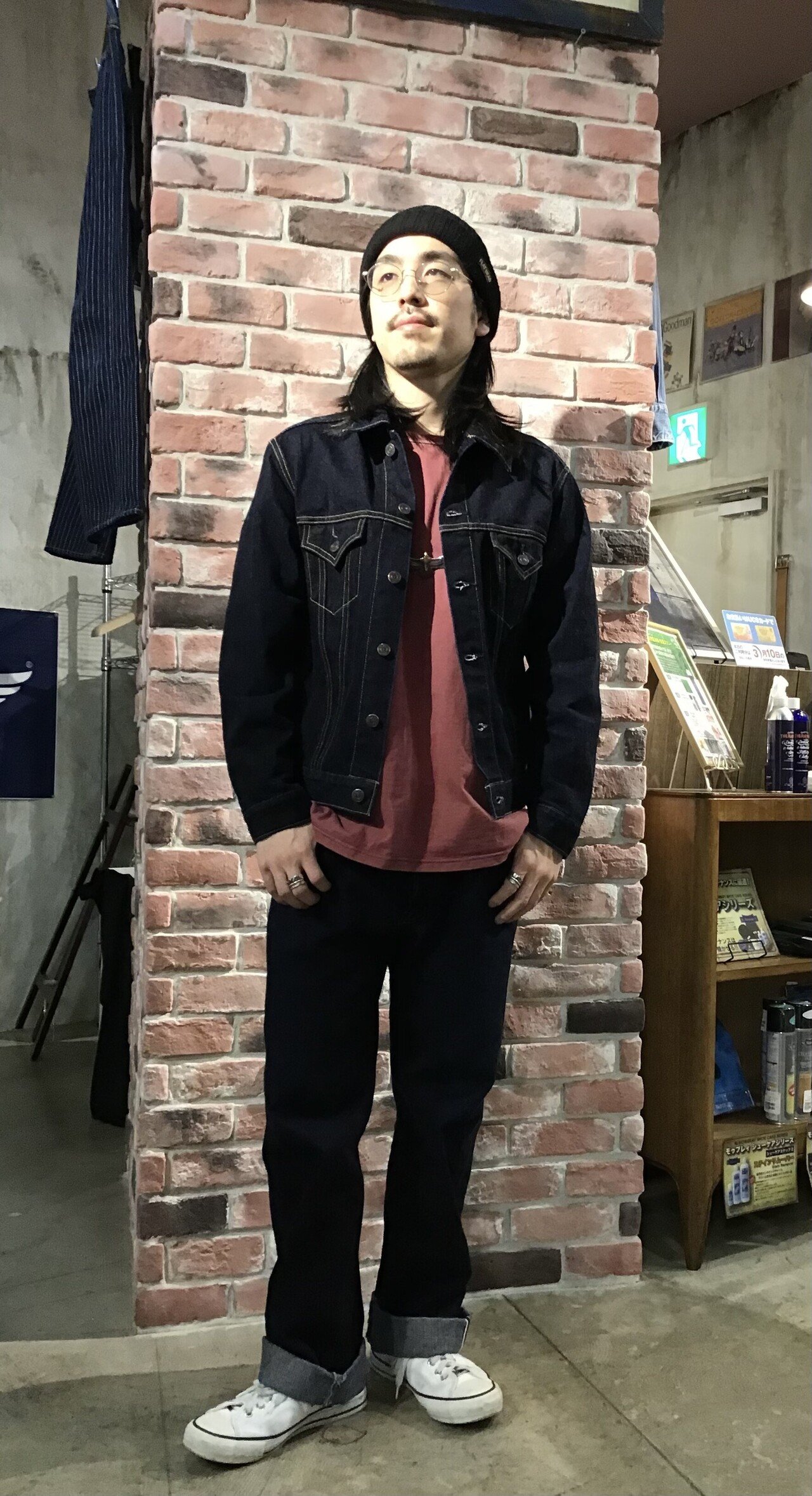 Premium Line フラットヘッド デニムジャケット - Gジャン