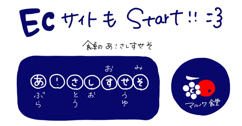 【#27 いよいよ、ECサイトのスタート&「あ！さしすせそ」変えんぞってハナシ】