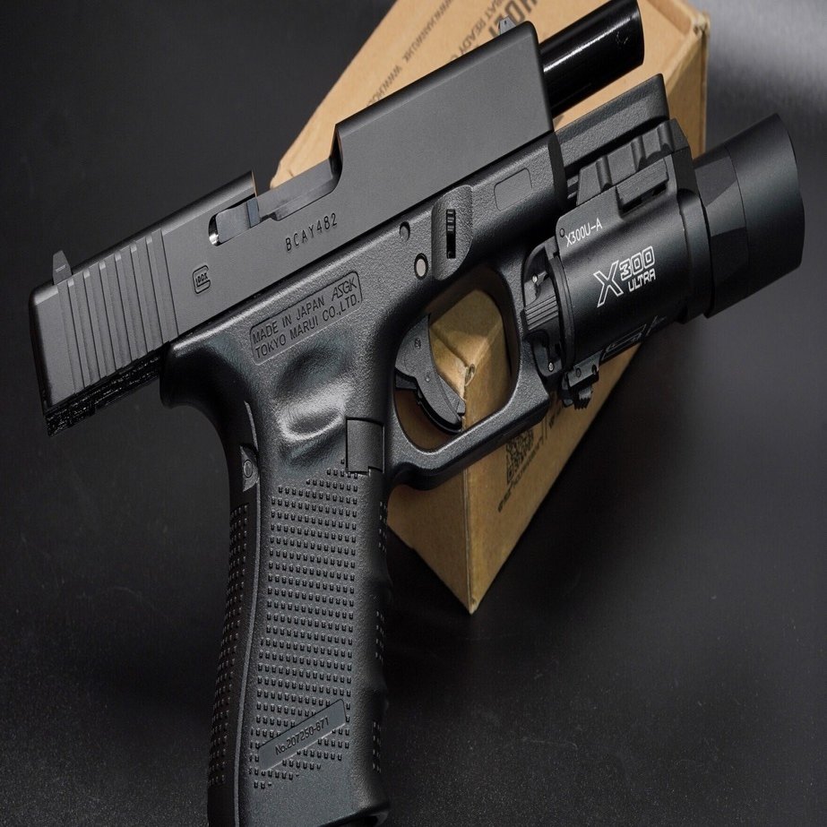 Detonator GLOCK19 gen.4 ノーマル スライド(東京マルイ用)組み込み｜小武