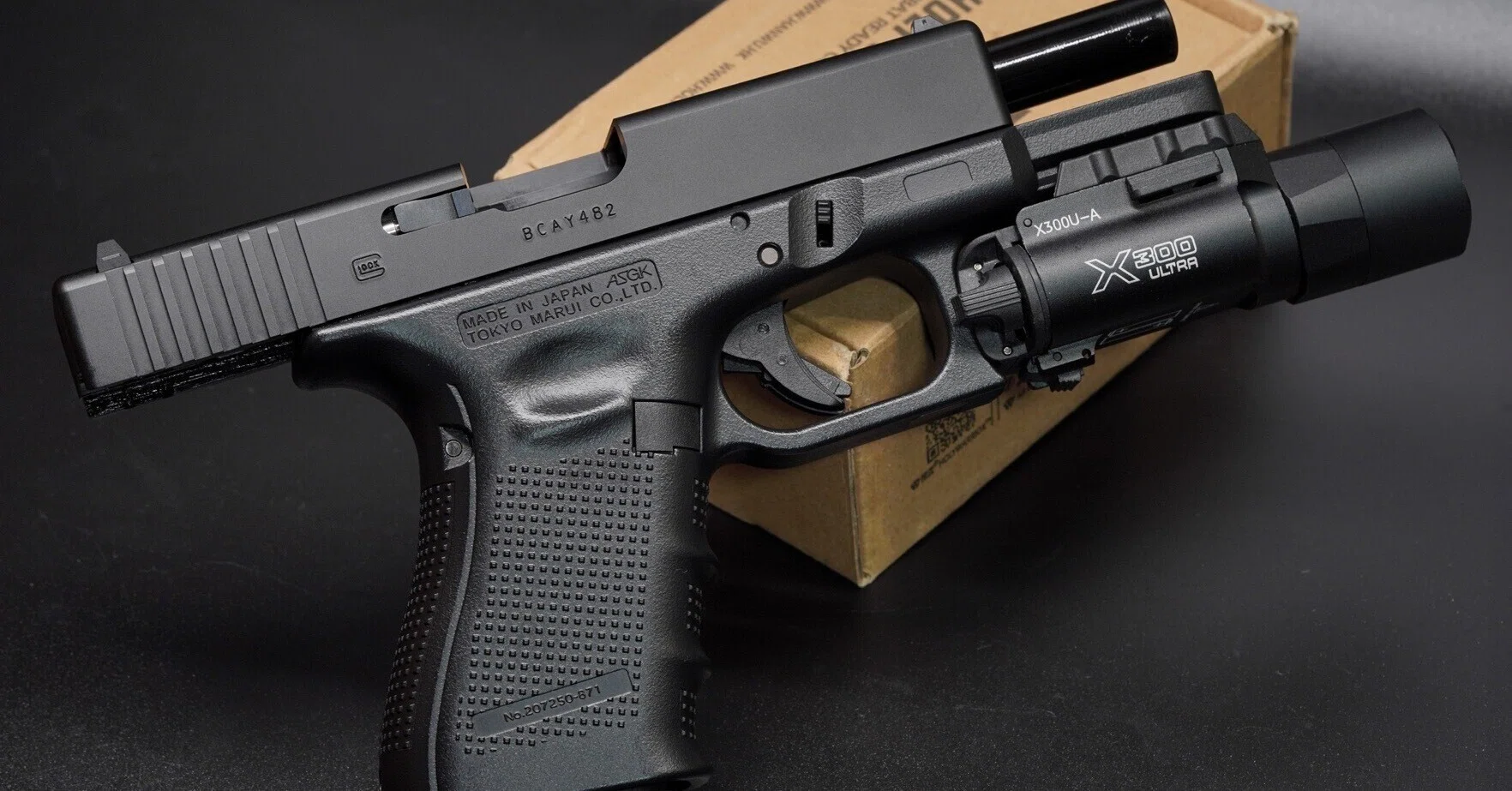 Detonator GLOCK19 gen.4 ノーマル スライド(東京マルイ用)組み込み|小武 Detonator GLOCK19 gen.4 ノーマル スライド(東京マルイ用)組み込み|小武