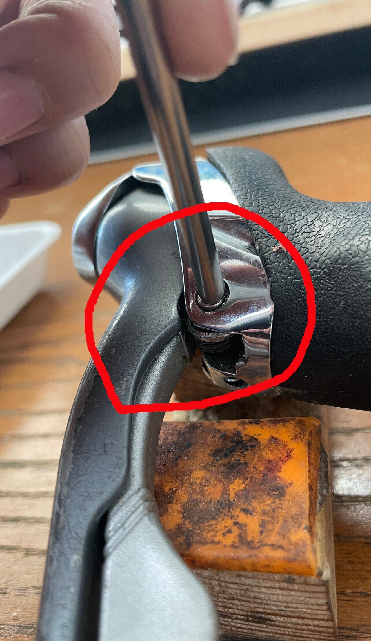 Shimano 600 Ultegra ST-6400修理（左側2速）｜スポーツ自転車