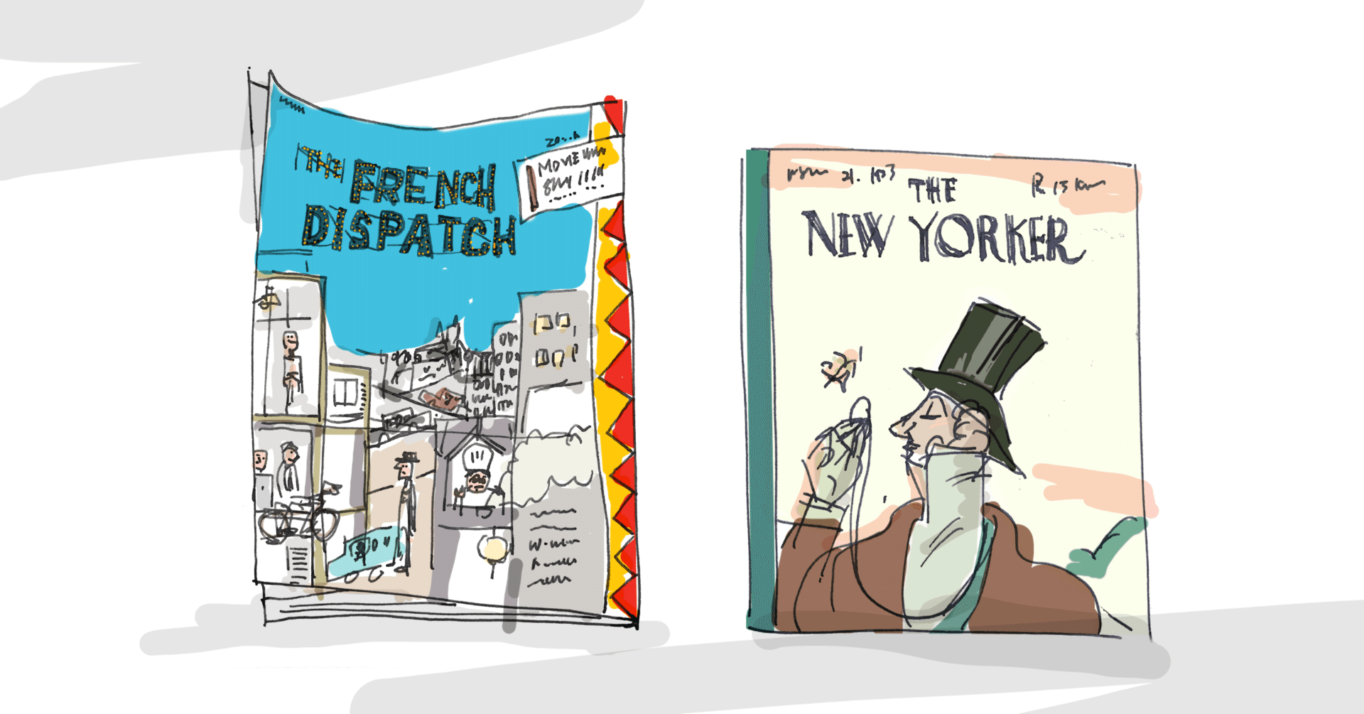 The New Yorker と フレンチディスパッチ｜marie.iguchi