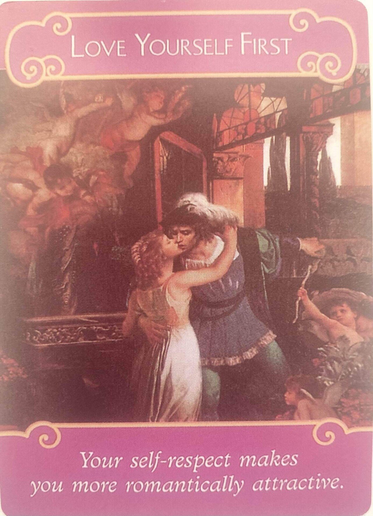 まず自分自身を愛しなさい」ロマンスエンジェルオラクルカード｜星の