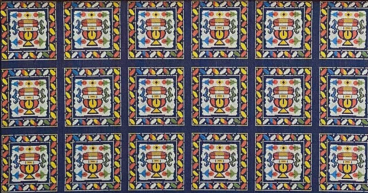 龍村美術織物製 コプト花杯文名古屋帯｜夢吉きもの 