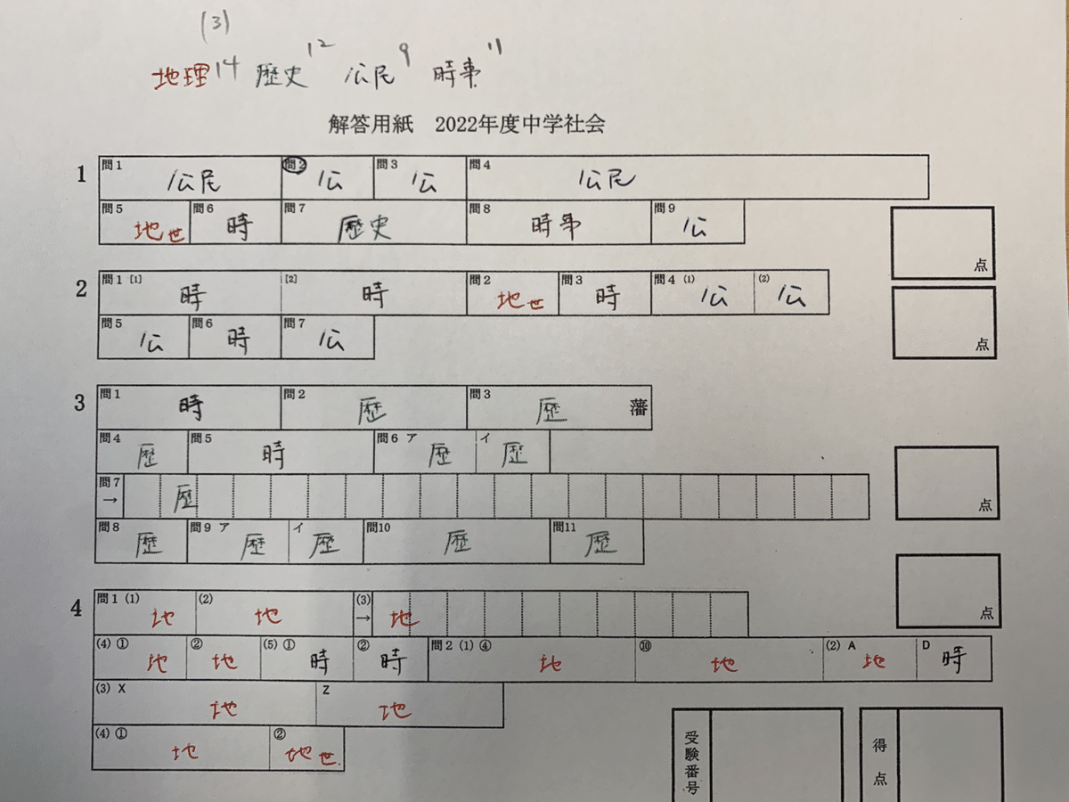 ラ・サール中学校 2022年度 模試 解答集 ラ・サール中学校 2022年度 【過去問10年分】 (中学別 入試問題