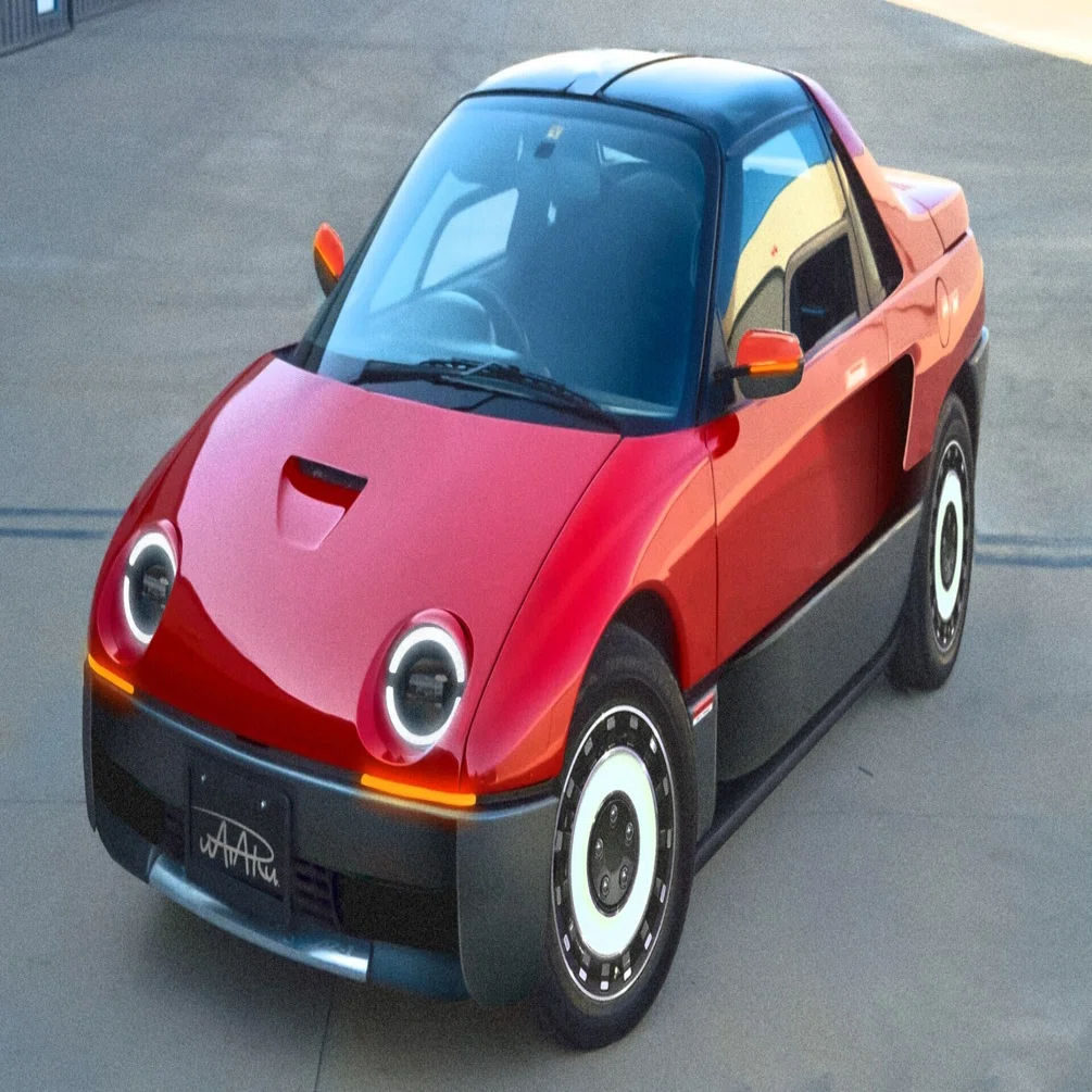 名車] デザイナーが マツダ オートザム AZ-1 を現代に蘇らせてみた 