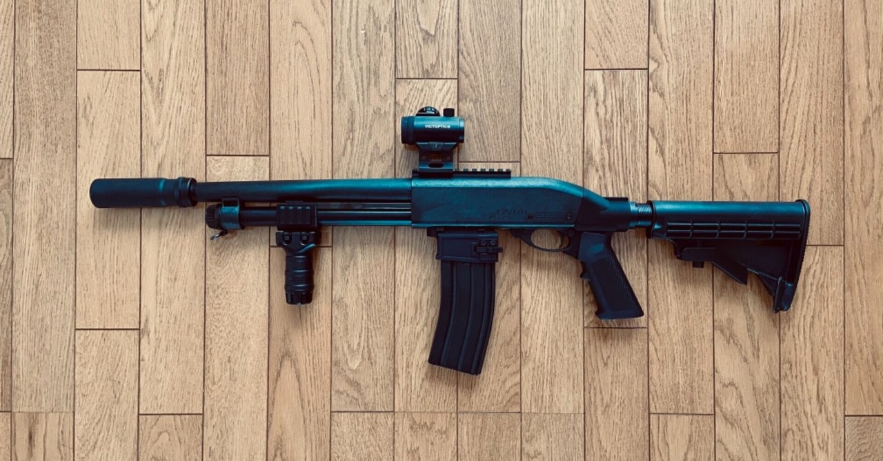 マルゼンca870ブルドッグM4ストックカスタム MARUZEN CA870 ファイルNo.6 Type-Tactical｜9_6_9