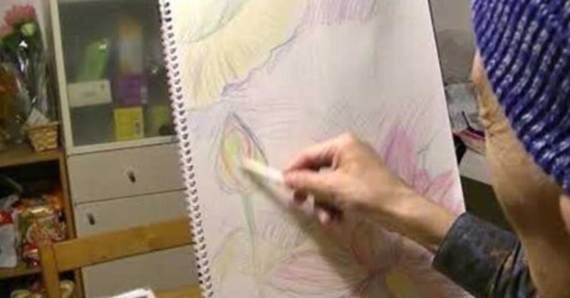 蓮の花作品制作過程動画（2） |The process of creating a painting of a lotus flower pt.2 ★252