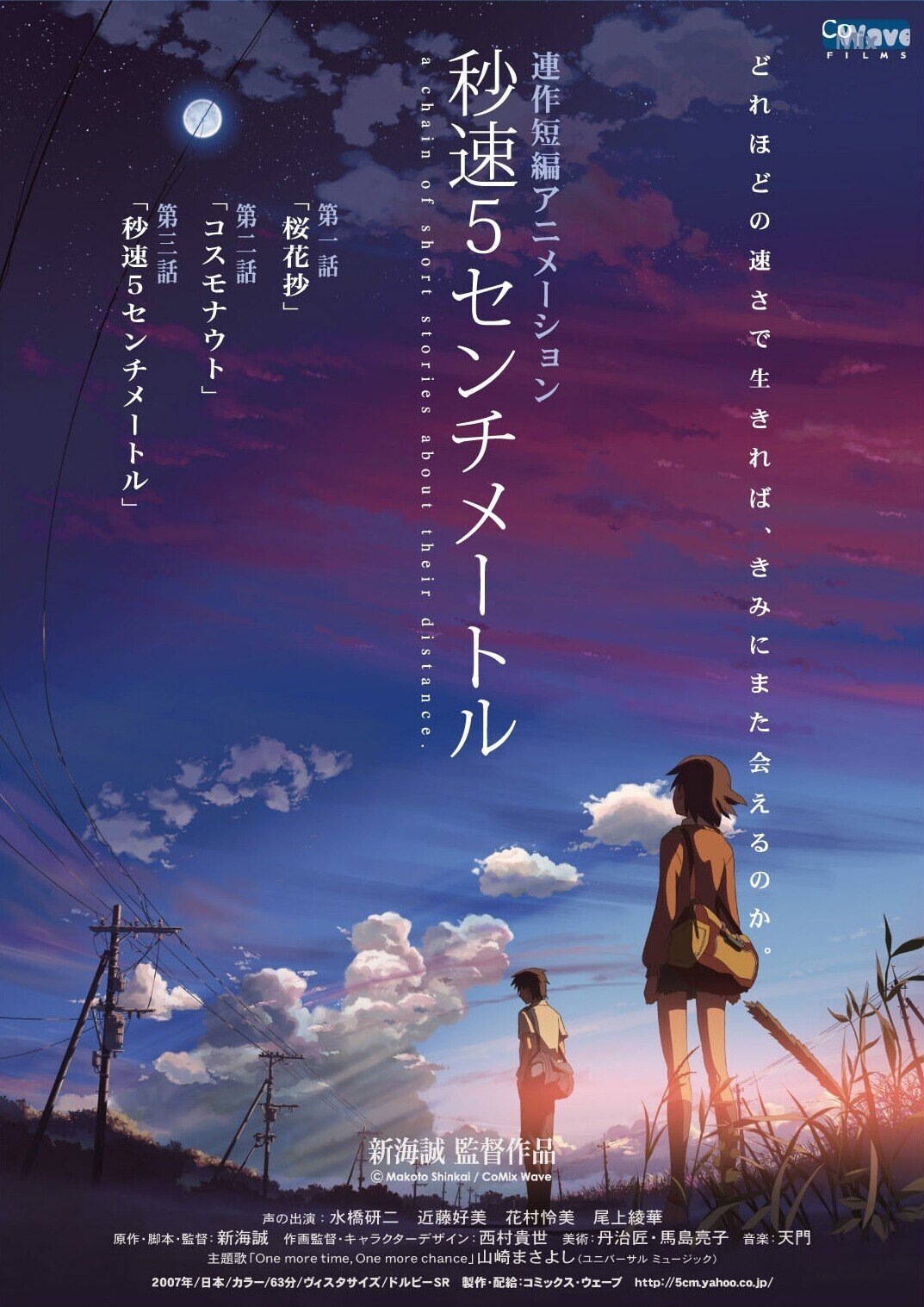 新海誠 秒速5センチメートル ポスター夏