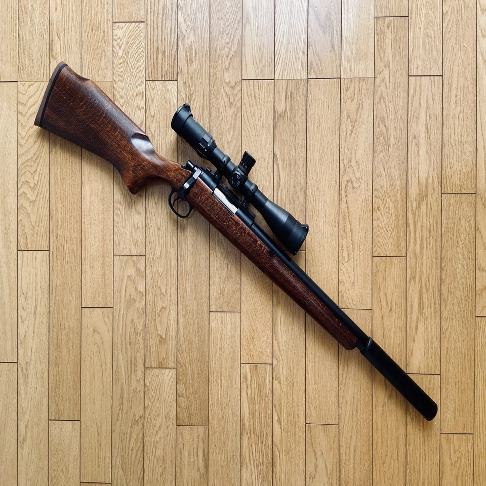 TOKYO MARUI VSR-10 +ナカヤ木製ストック カスタマイズファイル｜9_6_9