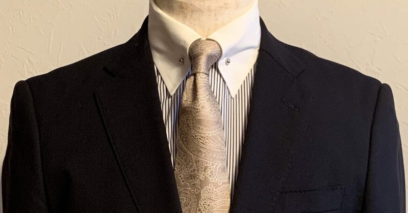 スーツシンプル時はシャツ＆ネクタイにインパクトを