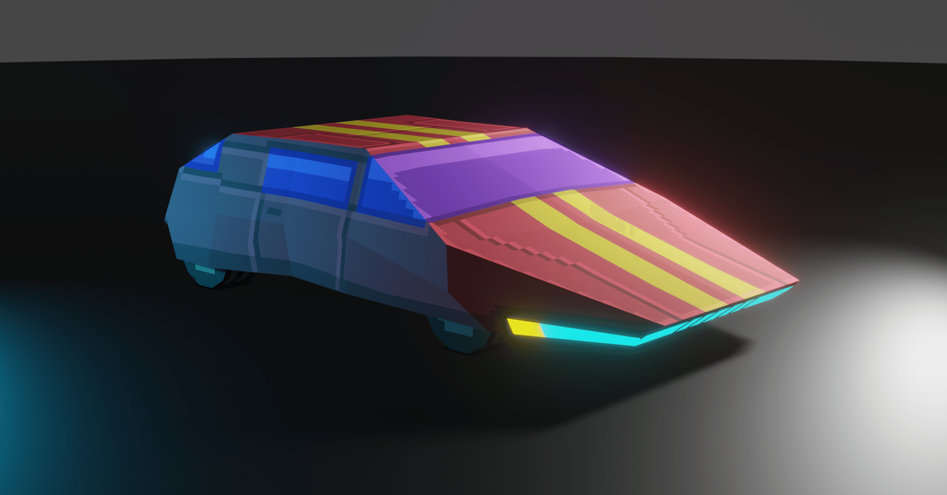 Blender 19 3dピクセルで車をつくる Latch Note