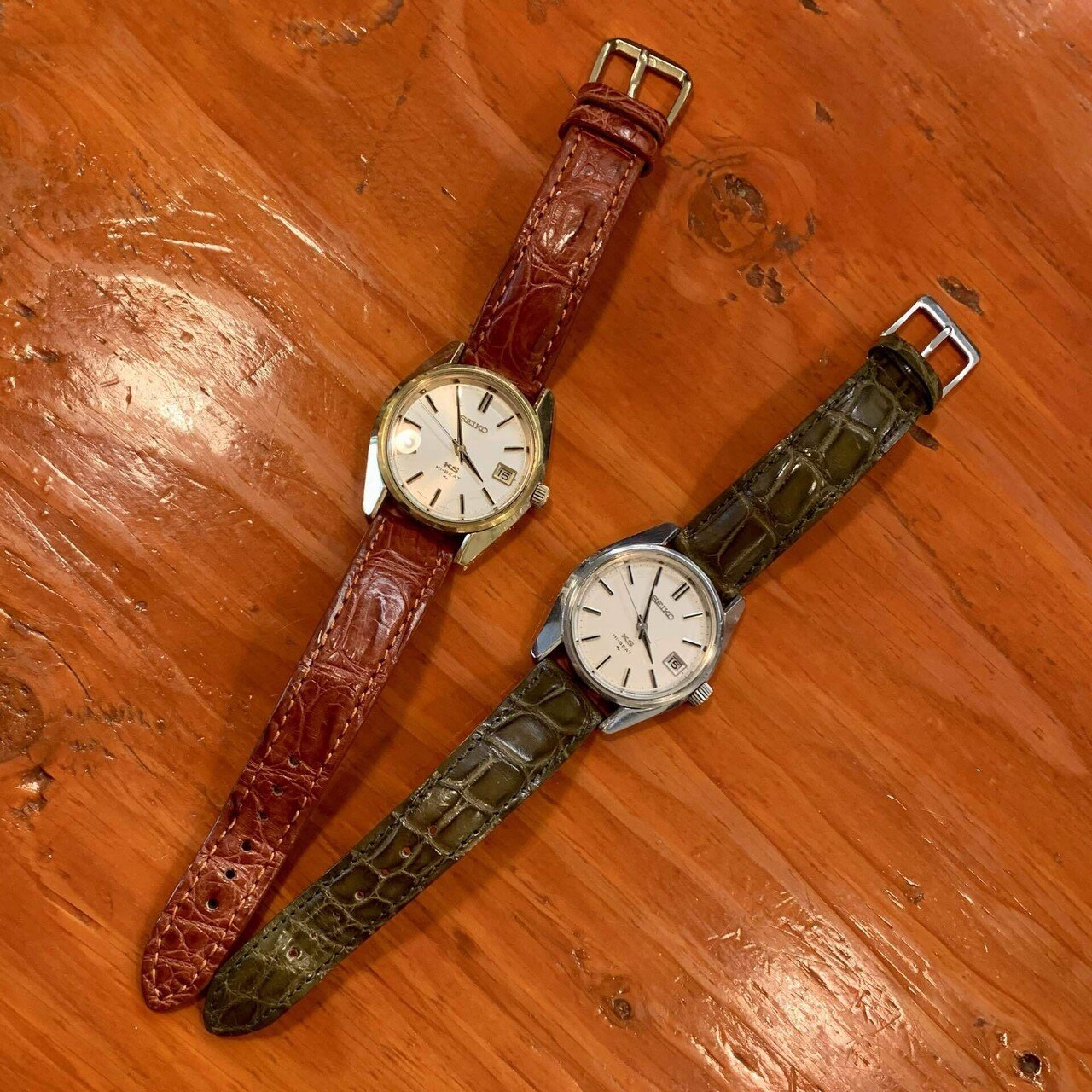 キング　セイコー　手動 1966年製 キング セイコー アンティーク 4402-8000 盾メダル 手巻 44KS