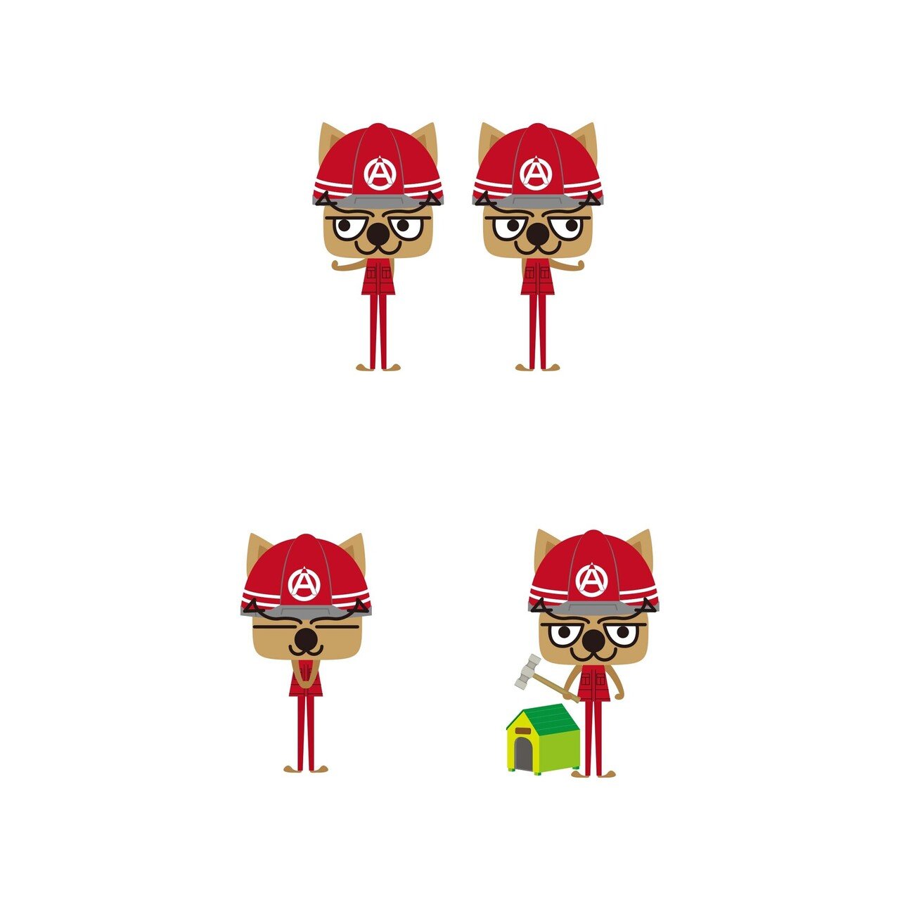 キャラクターデザイン なんでも屋さん 便利屋さん のお助け会社のキャラクター Idw Note