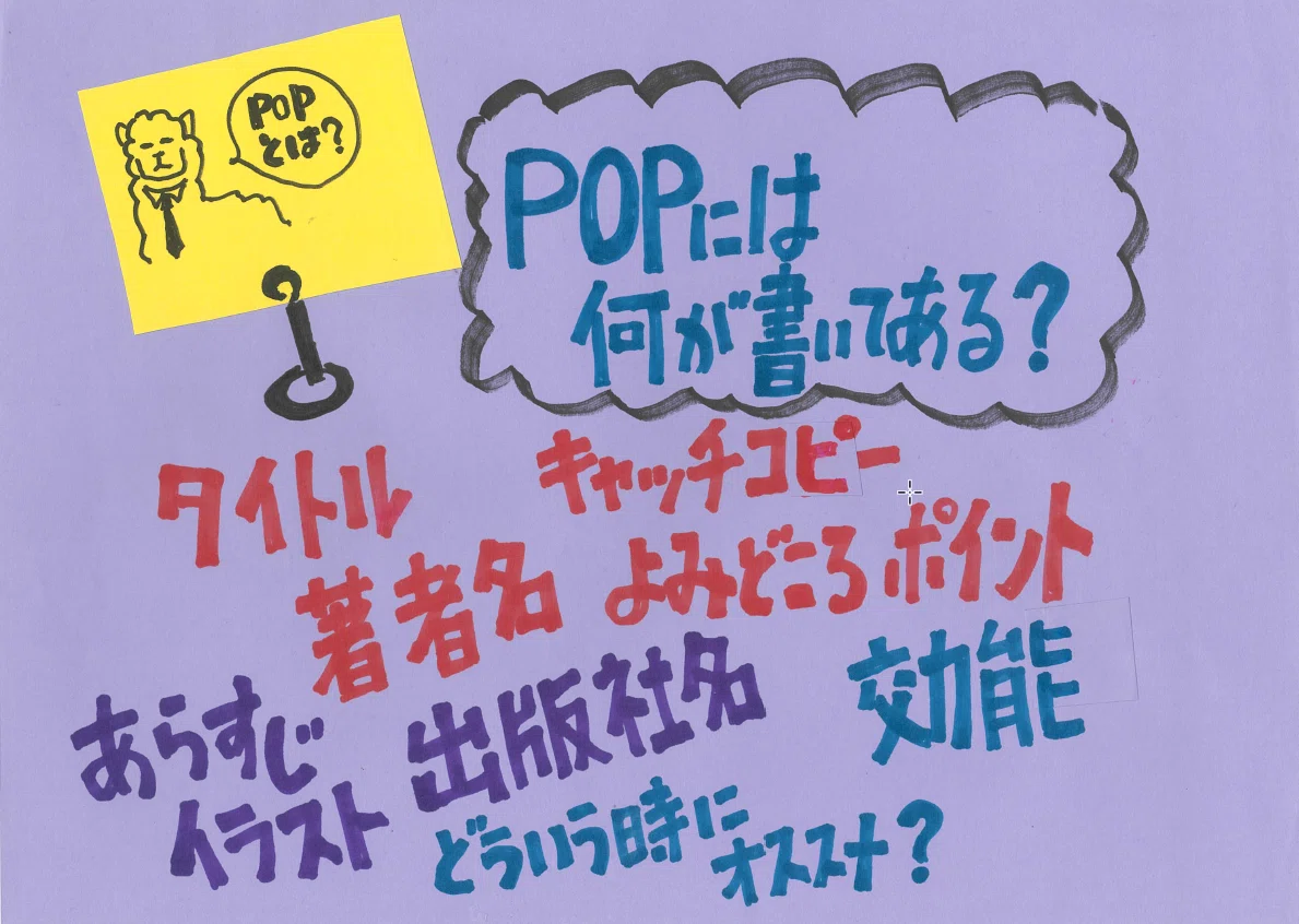 内田さんPOP_09POPにはなにが書いてある?