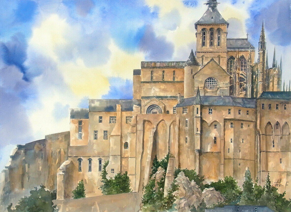 モン・サン・ミシェルの引力｜ふるやまたく