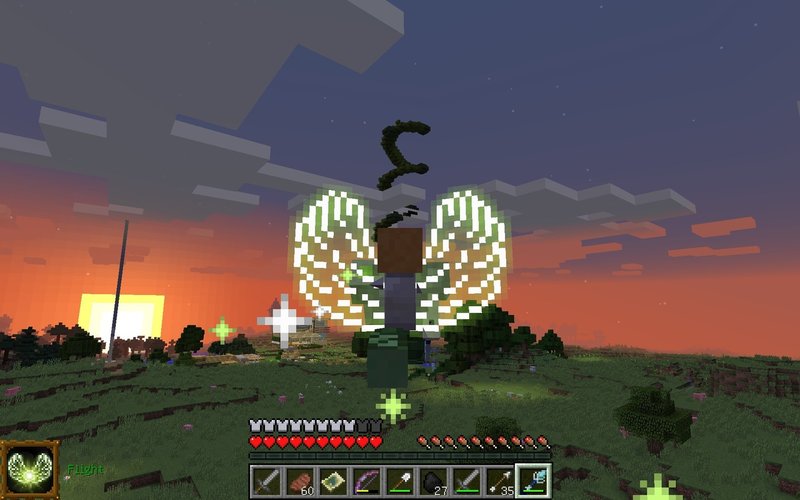 7月17日のゲーム Minecraft 黄昏の森 もょもと Note