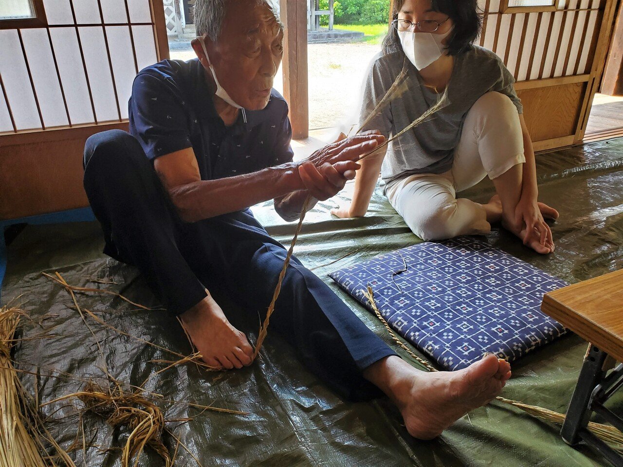 わら靴をつくる技術を継承しよう2022～草履・わらじ・雪靴づくり