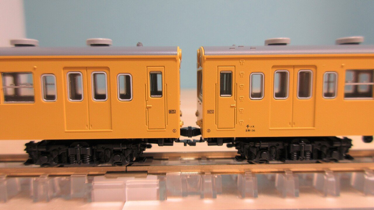 KATO 10-256 101系 総武緩行線色 4両増結セットが入線しました KATO 10-256 101系 総武緩行線色 4両増結セットが入線しました