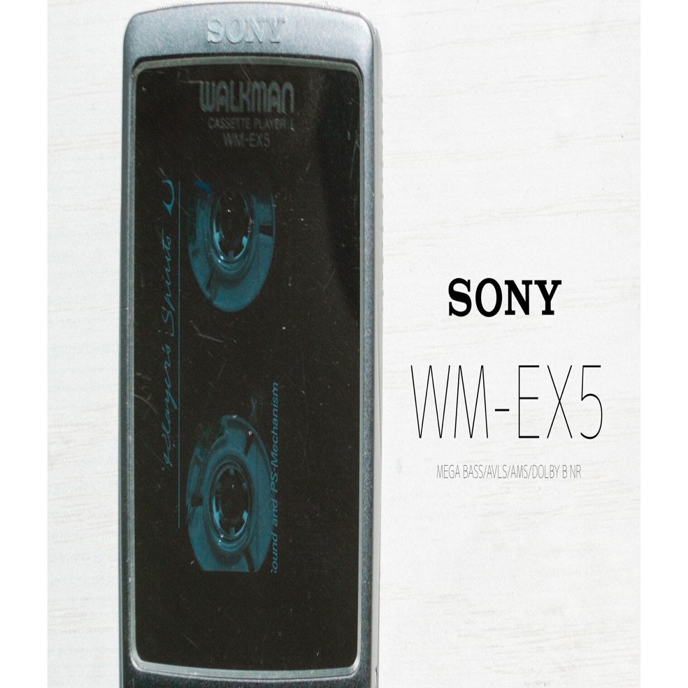 カセットウォークマン SONY WM-EX5 付属品「整備済み、完動超美品」
