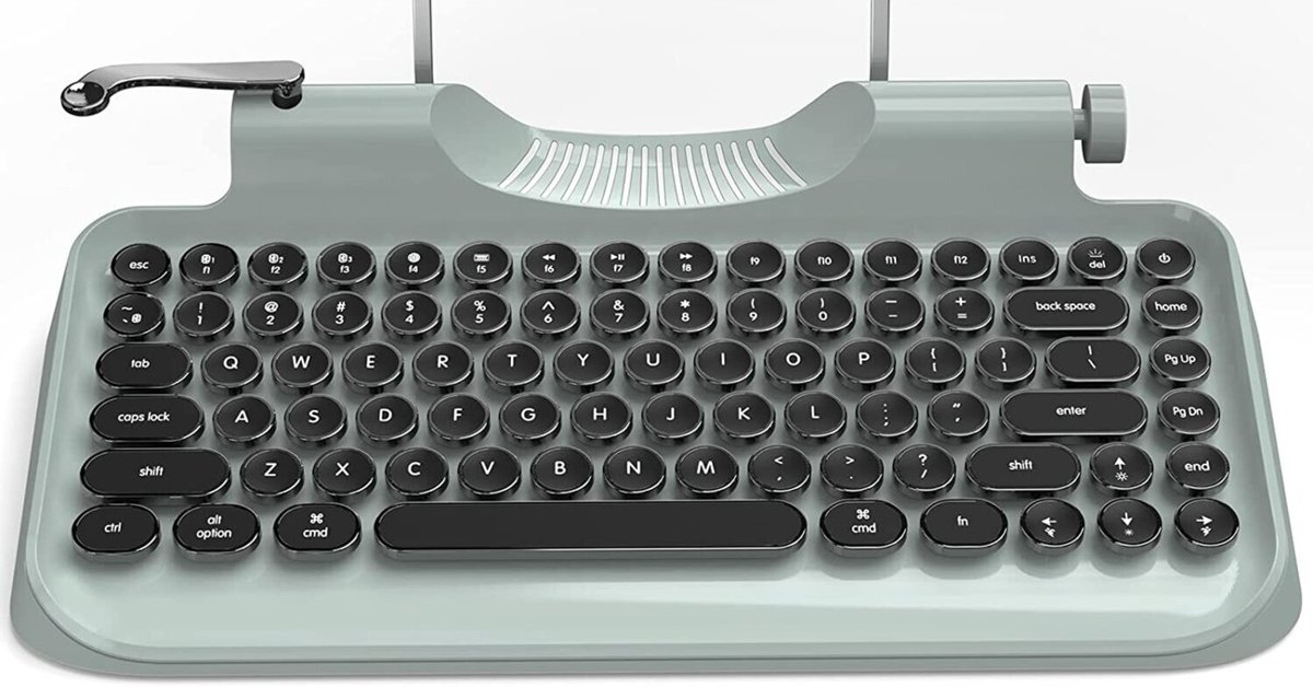 タイプライター風キーボード（Black） - けいねさんのデータ屋