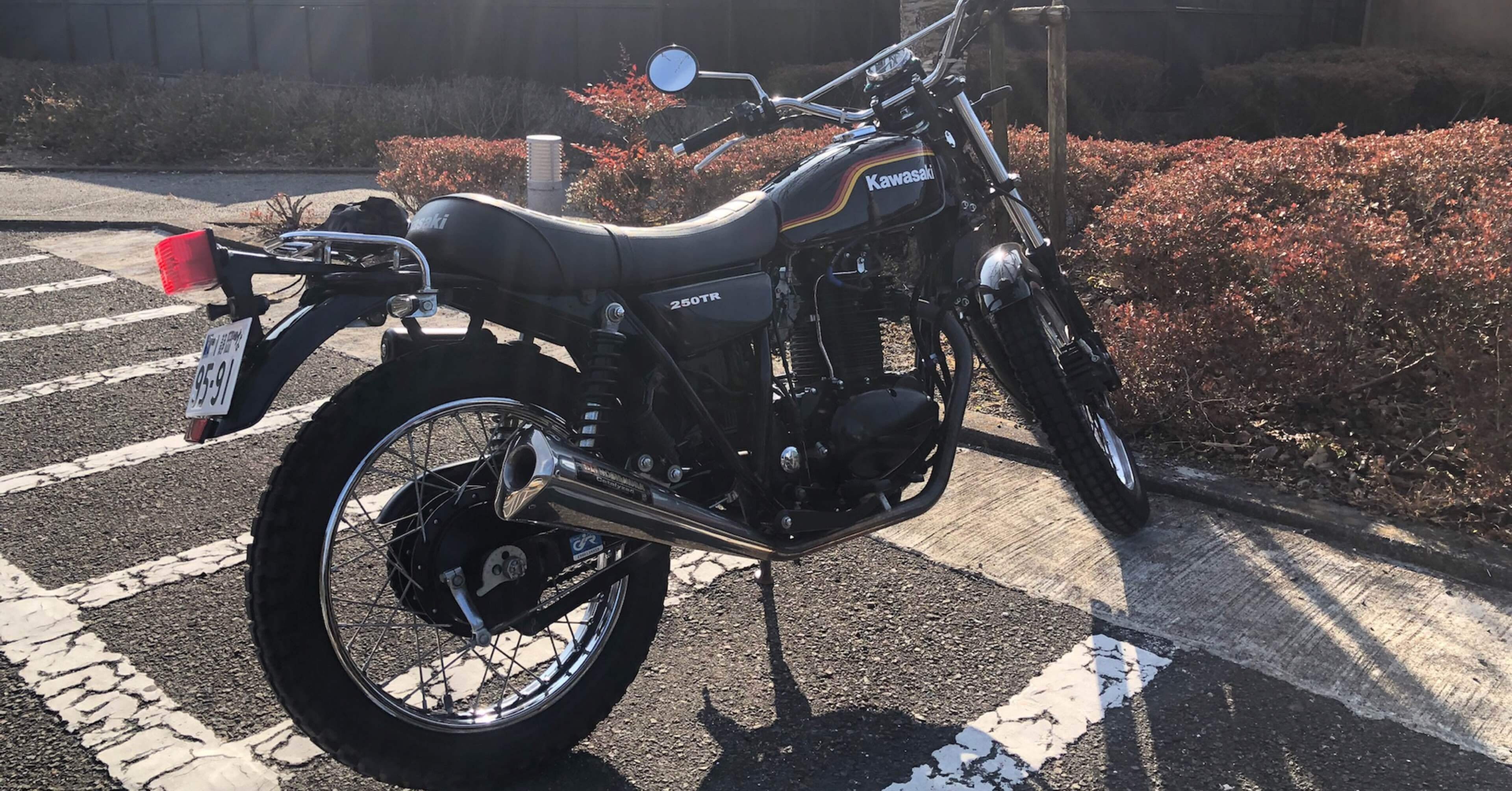 250TR納車から1週間｜泥酔い夜