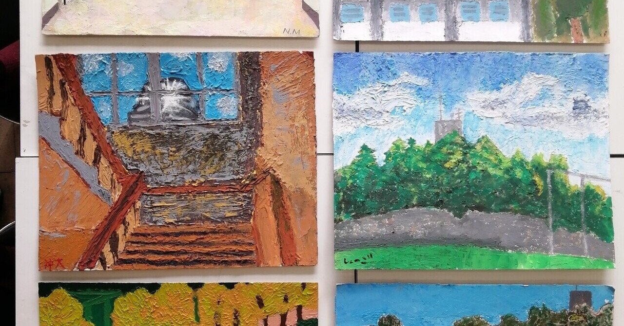 学校にありそうな絵画