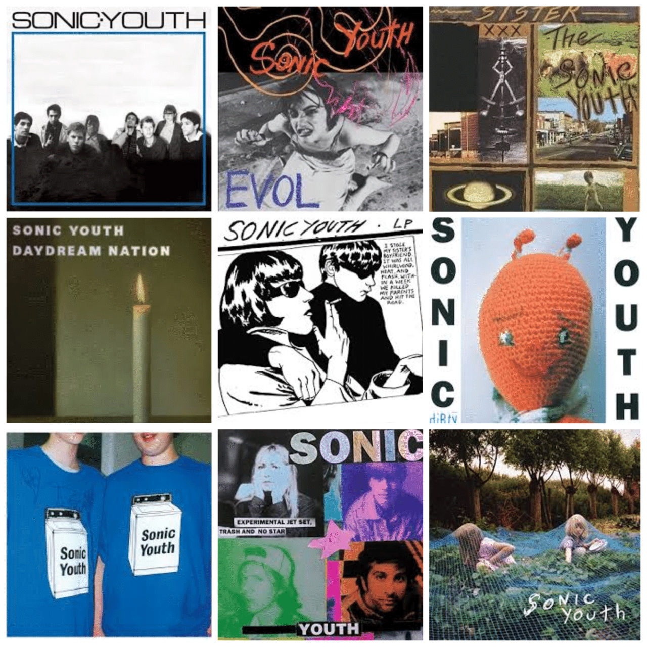 私を構成するソニックユース9枚。｜うるしみずうみつぼ