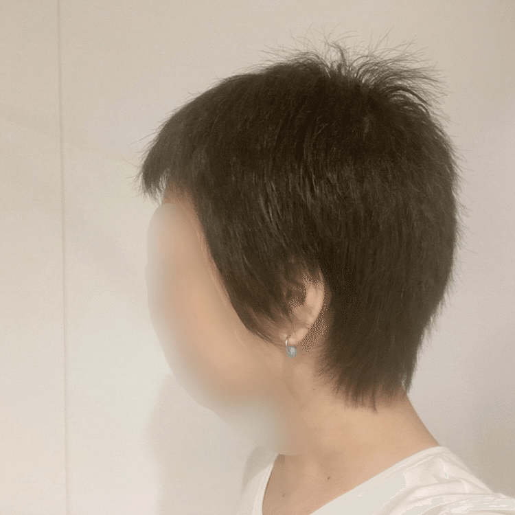 ５厘刈り ４ヶ月経過 ｍｏｎａｄ ｍａｍｅｔａｒｏ Note