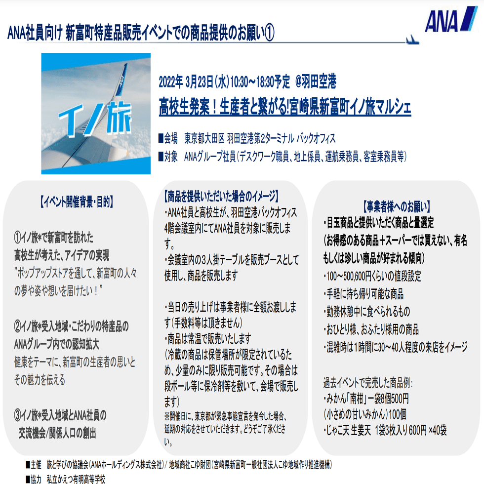 22 2 9 イノ旅 で新富町を訪れた 高校生が考えた アイデアの実現 1day新富町ポップアップストア開催 パパイア王子 Note