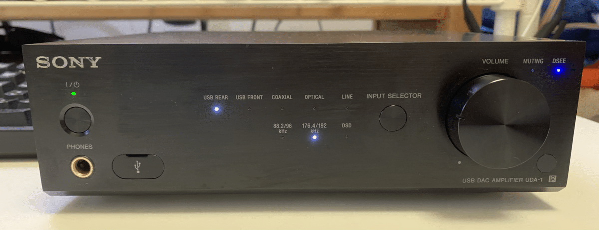 SONY UDA-1とMac mini(M1, 2020)でハイレゾ再生はじめてみた｜odajin