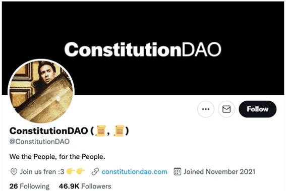 Constitution DAO