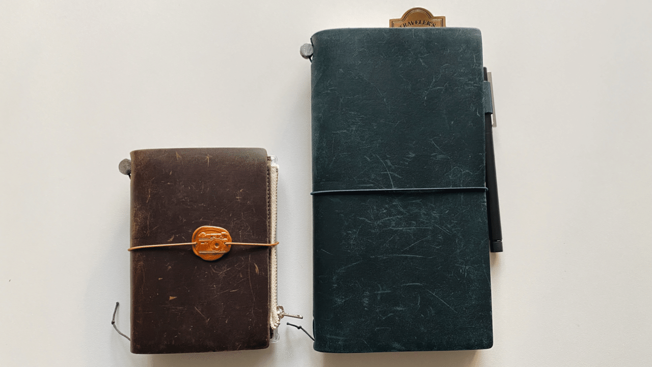 トラベラーズノートパスポートサイズを財布化させて1ヶ月以上使って