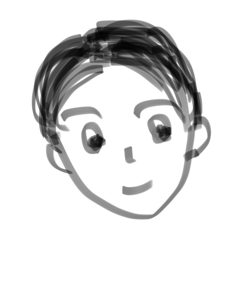 粗似顔絵 おり Note 粗似顔絵 おり Note