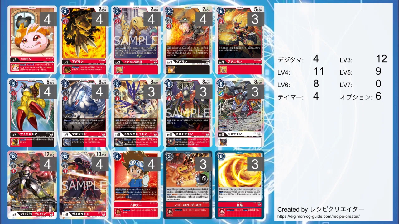 デジカ Xレコード環境「赤黒ガイオウ」|LOOK HAND デジカ Xレコード環境「赤黒ガイオウ」|LOOK HAND