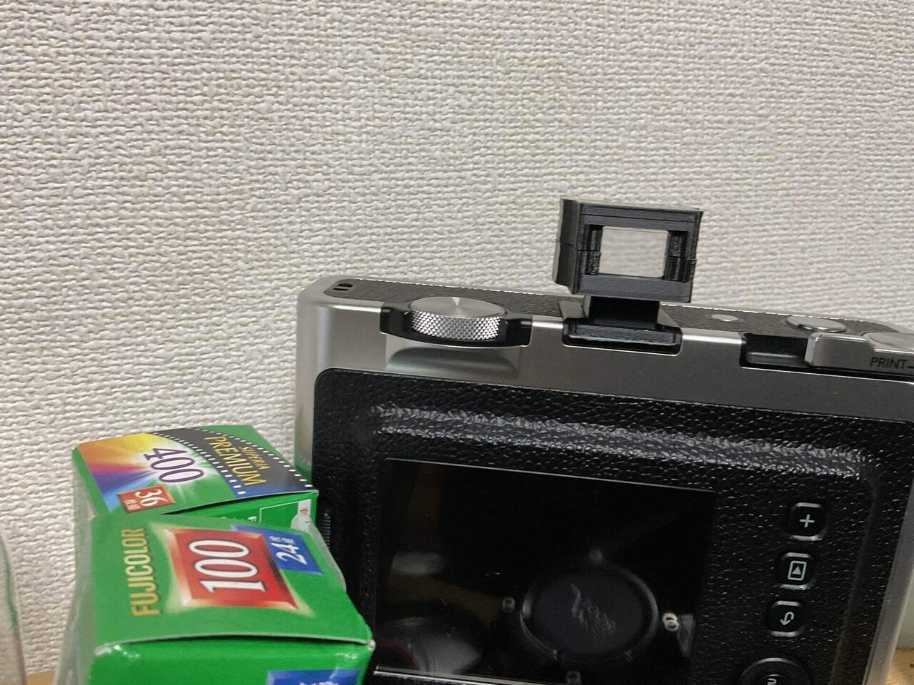 instax mini evoにファインダーを！！｜TOHOBEADS note by DJ TOBBY