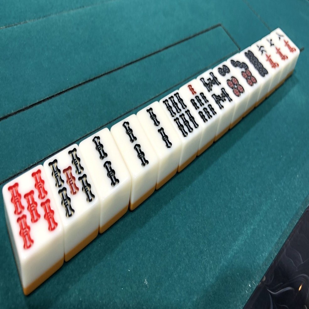 高級麻雀牌　アール牌　市川屋 楽天市場】国産高級手打麻雀牌セット 崩れにくい【アール牌