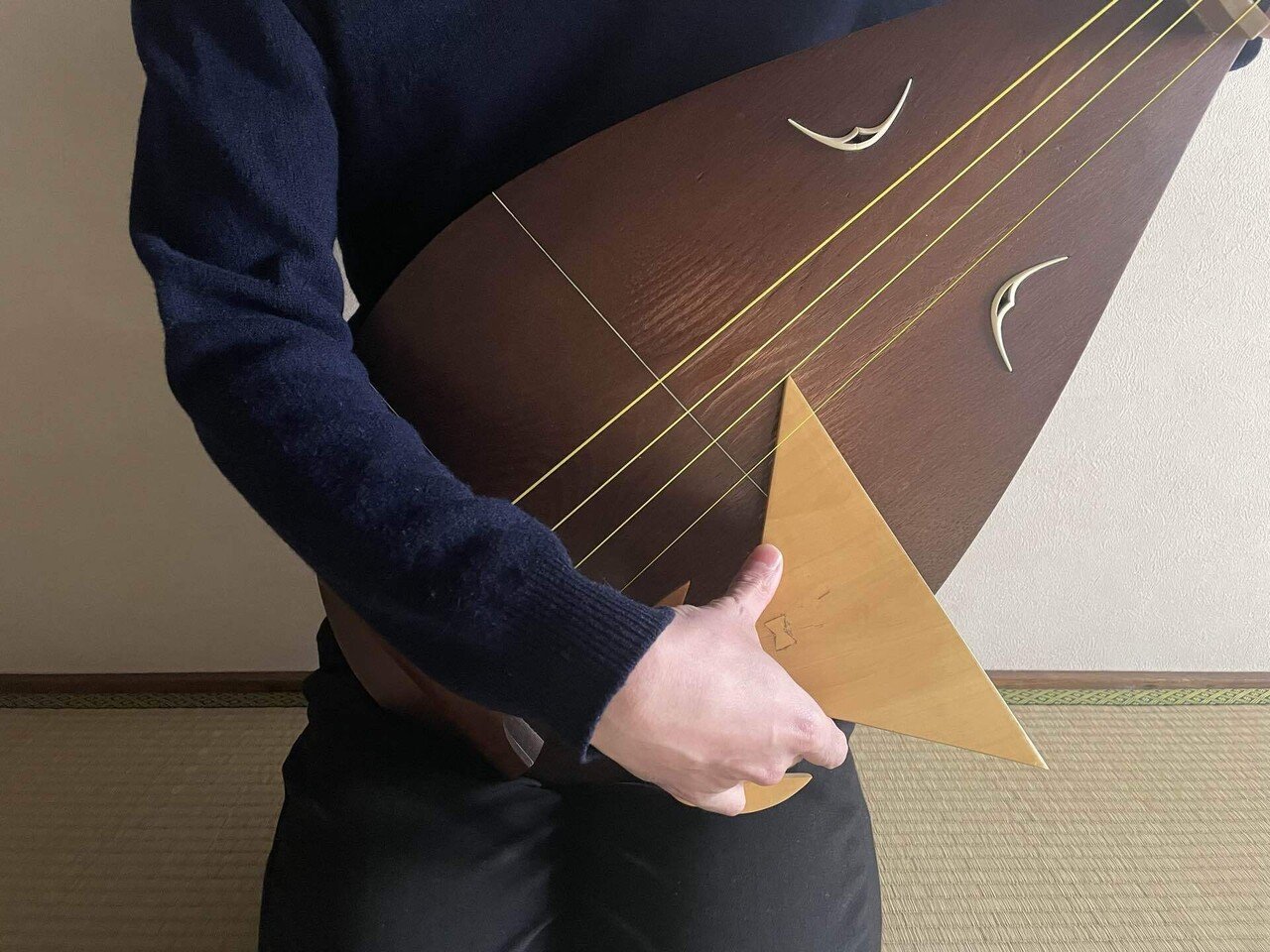 右手と左手の役割｜琵琶士・徳将城