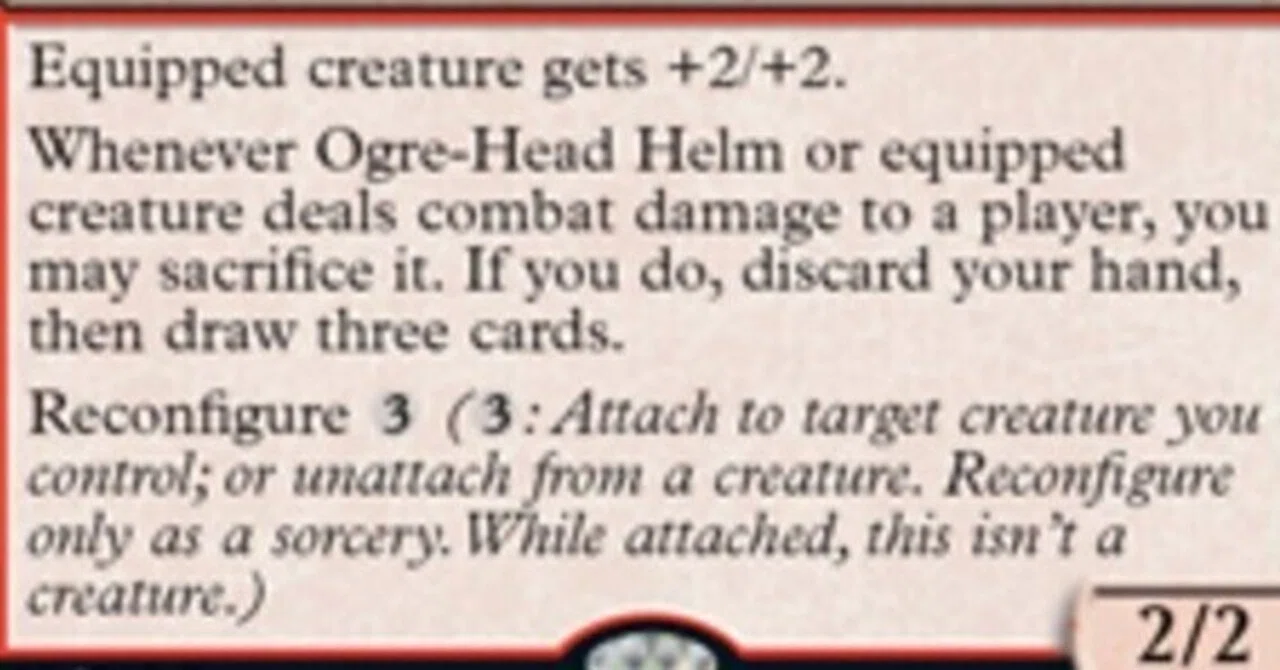 reconfigure mtg cards Thoughts on Reconfigure｜testing Artifact Creature Equipment Cat MTG Reconfigure - Rules &