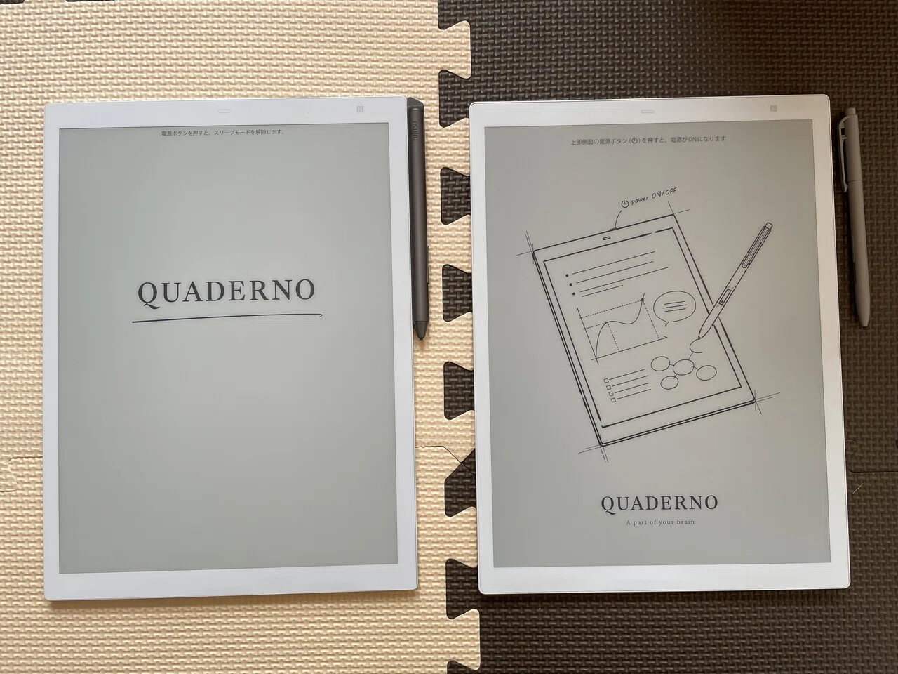 初代クアデルノ(Gen.1)やiPad、電子メモを使ってる人が新型クアデルノ 初代クアデルノ(Gen.1)やiPad、電子メモを使ってる人が新型クアデルノ