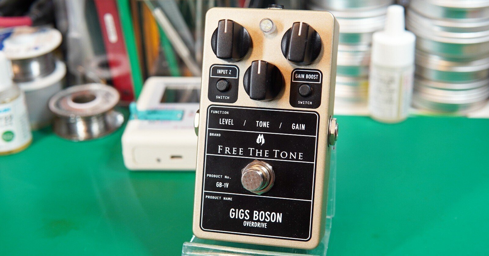 FREE THE TONE GIGS BOSON GB-1Vの修理|ebi-san FREE THE TONE GIGS BOSON GB-1Vの修理|ebi-san