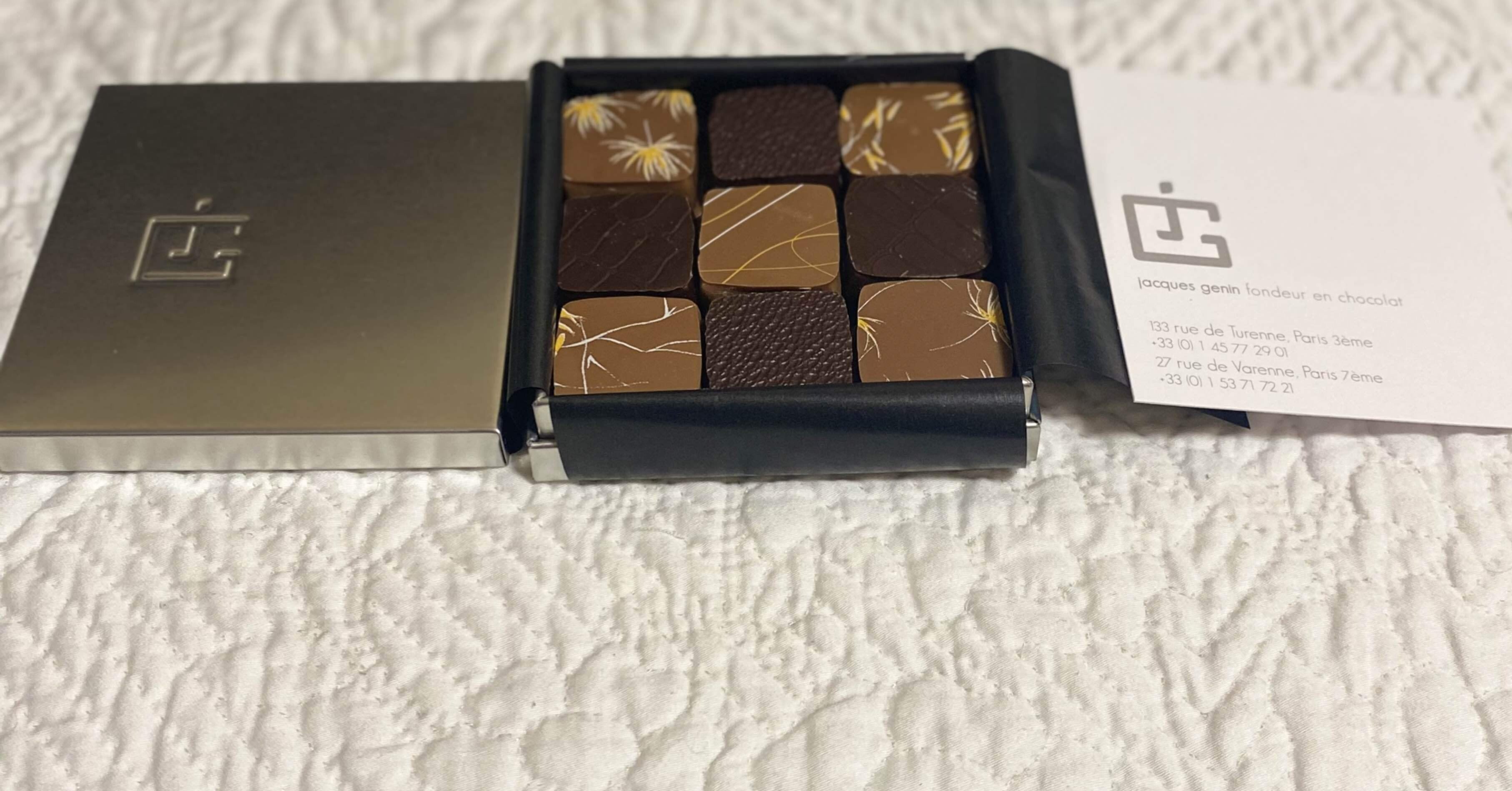 私による私のためのバレンタイン第五弾 Jacques Genin チョ子 Note