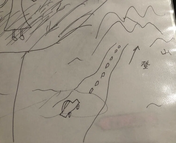知保さんドライブ絵