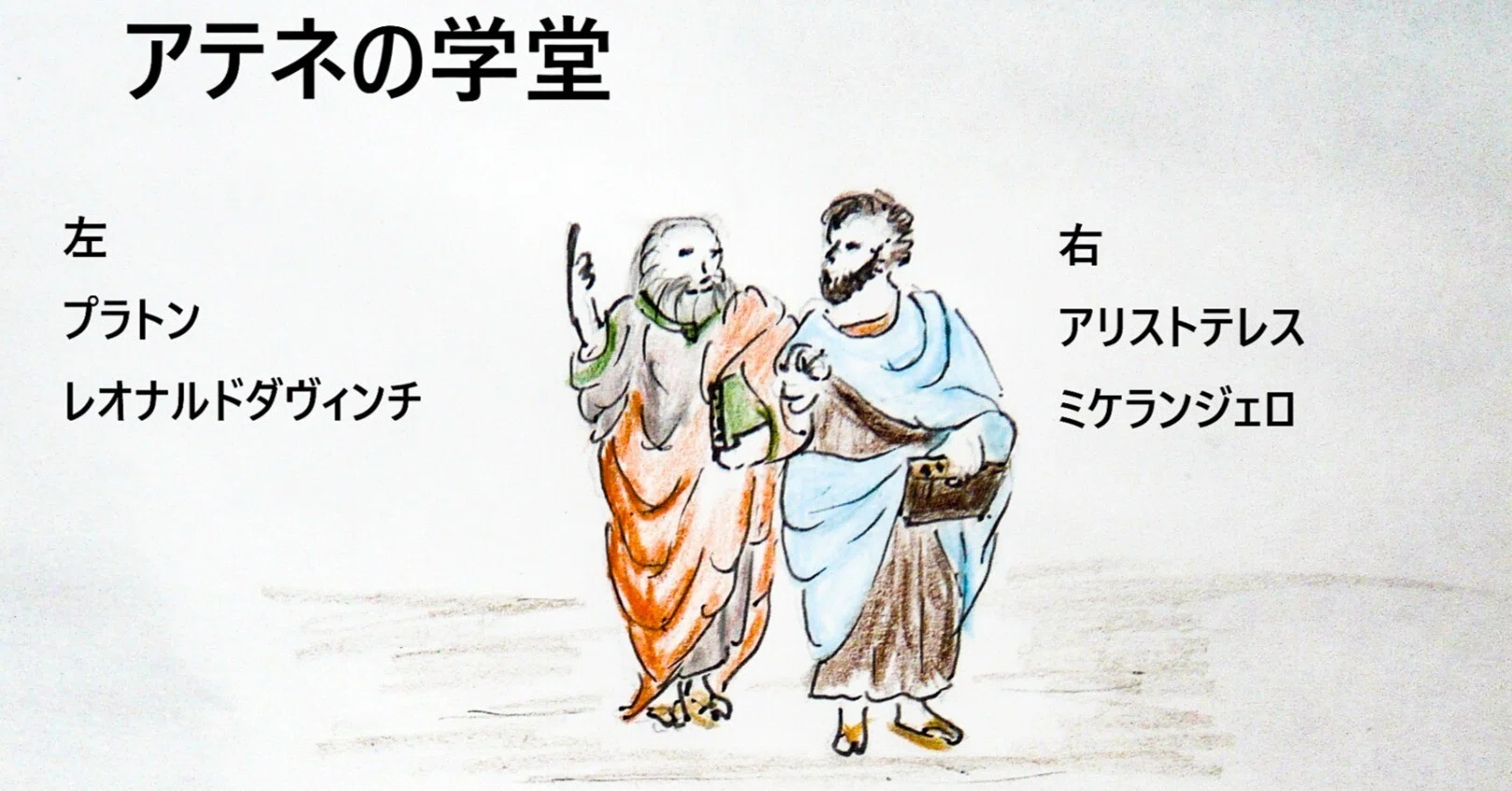 2014ピース ジグソーパズル ラファエロ アテネの学堂 2014ピース