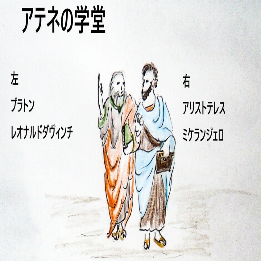 T-14 ラファエロのアテネ学堂 入場チケットにも使われている