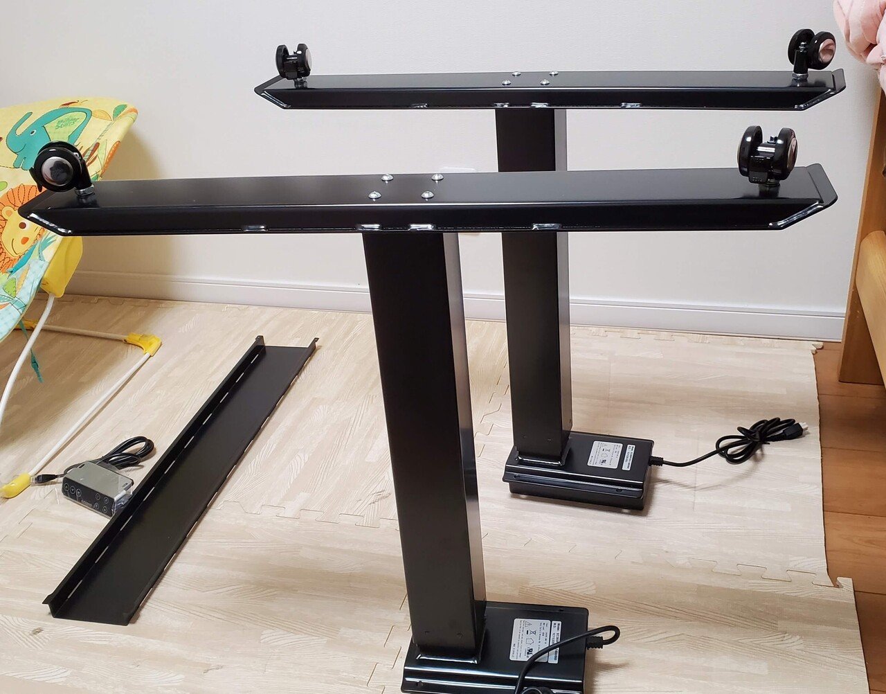 昇降スタンディングデスクFlexispot E7組み立てにあたり、購入