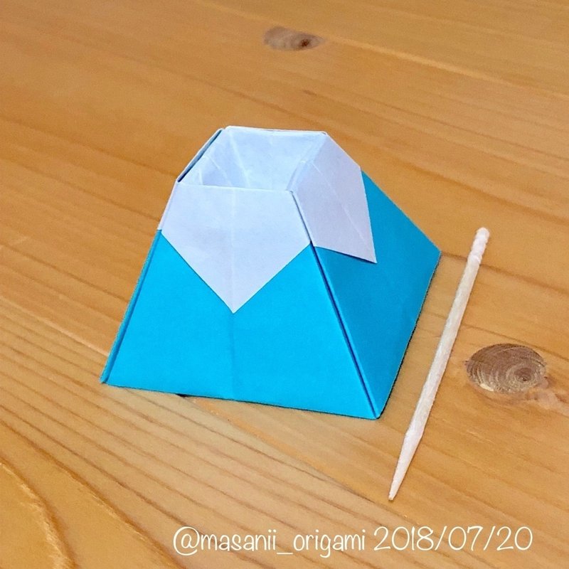 折り紙初心者でもok 登山シーズンを前に かわいい富士山はいかが まさにぃ Note 折り紙初心者でもok 登山シーズンを前に かわいい富士山はいかが まさにぃ Note